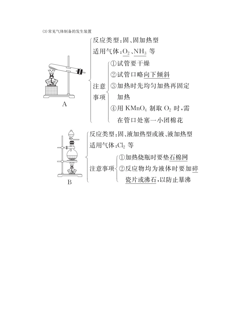 高考化学一轮复习 专题二十五 实验方案的设计与评价 考点一 制备实验方案的设计与评价教学案-人教版高三全册化学教学案_第3页