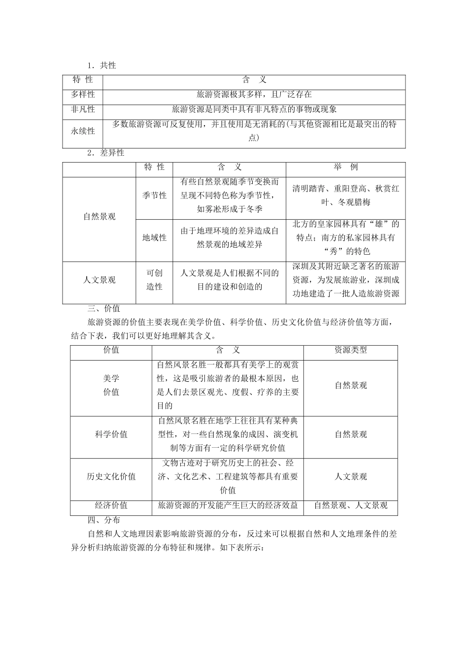 高考地理大一轮复习 第四部分 选修地理学案 湘教版-湘教版高三选修地理学案_第2页