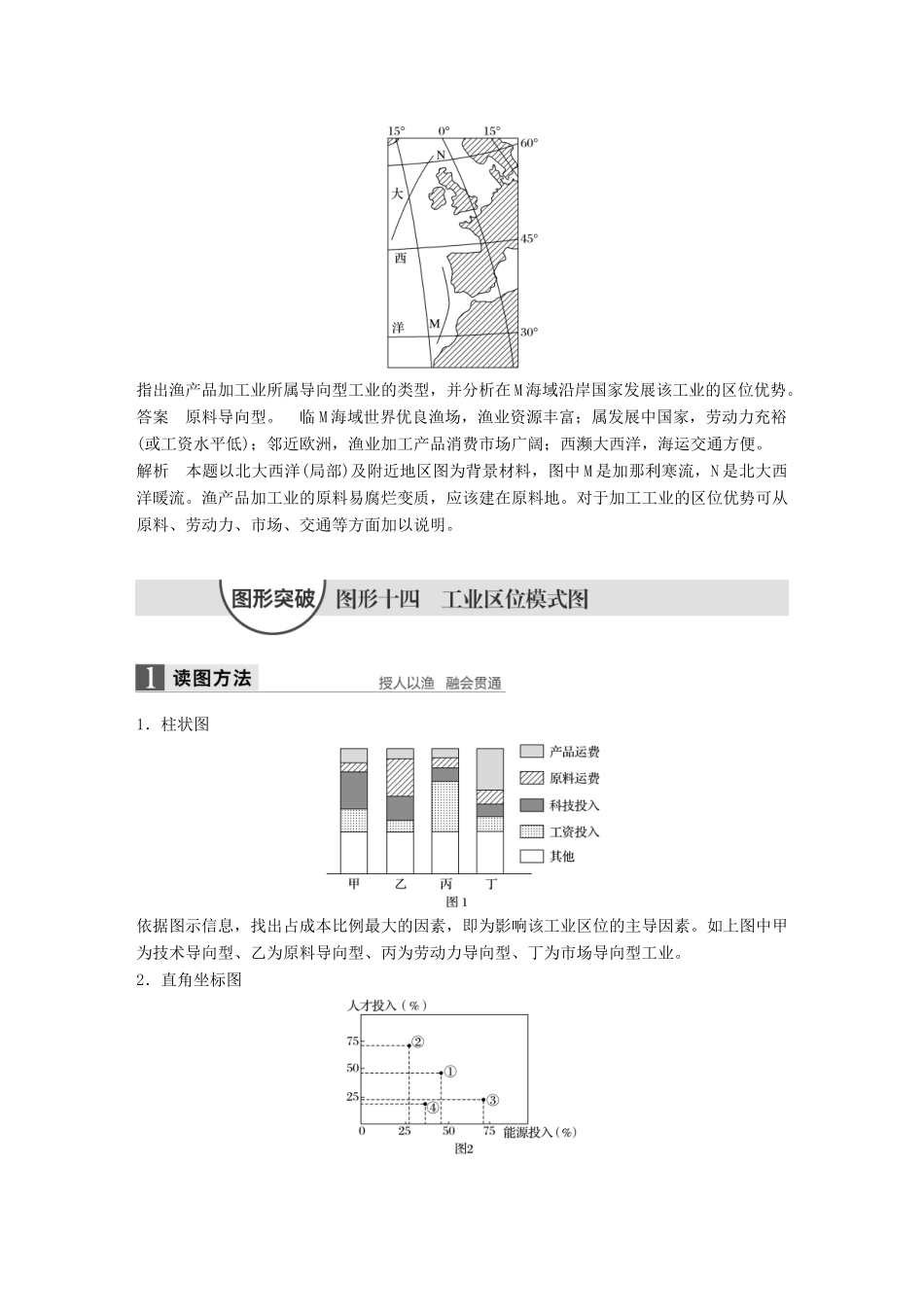 高考地理大一轮复习 第四章 工业地域的形成与发展 第24讲 工业的区位选择学案 新人教版必修2-新人教版高三必修2地理学案_第3页