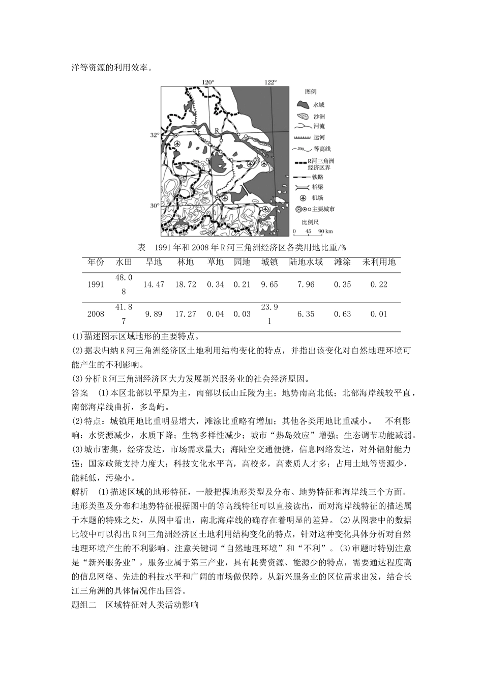 高考地理大一轮复习 第一章 地理环境与区域发展 第28讲 地理环境对区域发展的影响学案 新人教版必修3-新人教版高三必修3地理学案_第2页