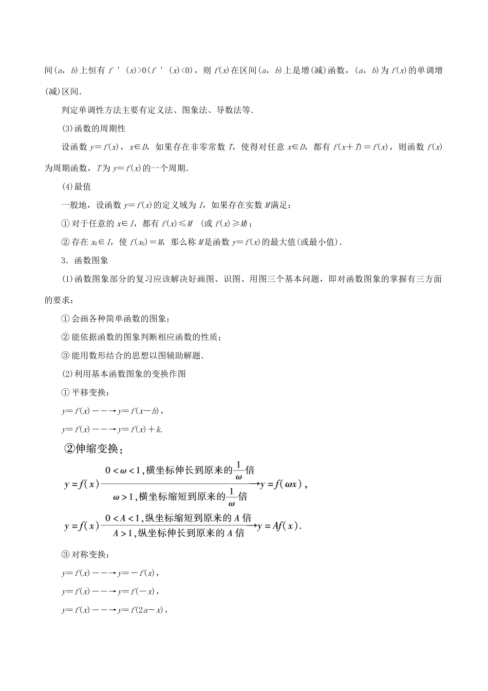 高考数学二轮复习 专题02 函数的图像与性质讲学案 文-人教版高三全册数学学案_第2页