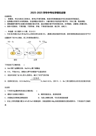 广东省江门市恩平市中考猜题化学试卷含解析