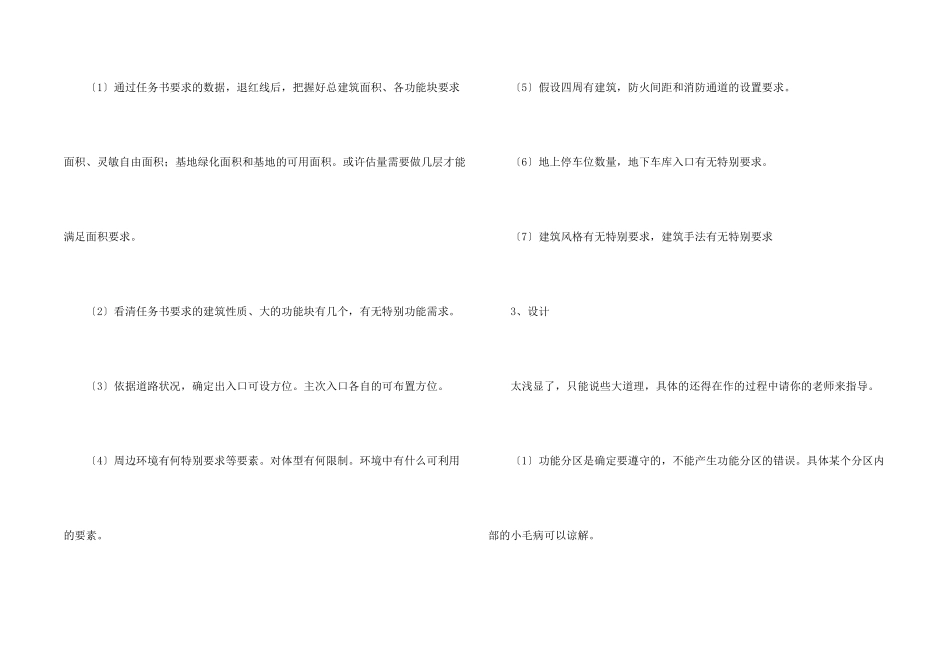 建筑学考试过程考研资讯_第2页