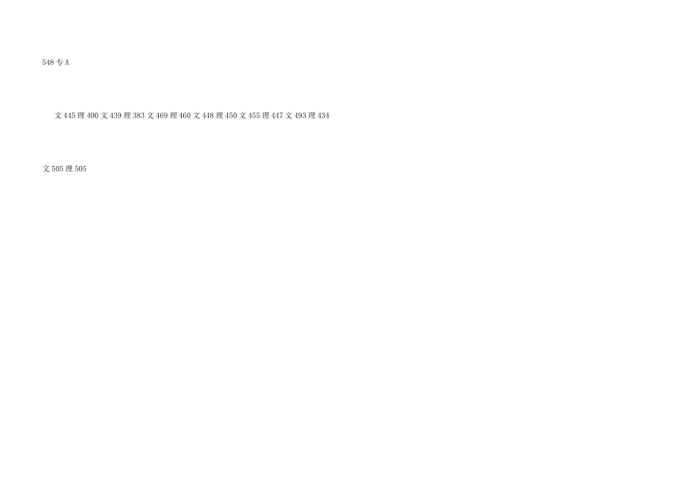 往年广东高考分数线公布-文科二本B498分_第3页