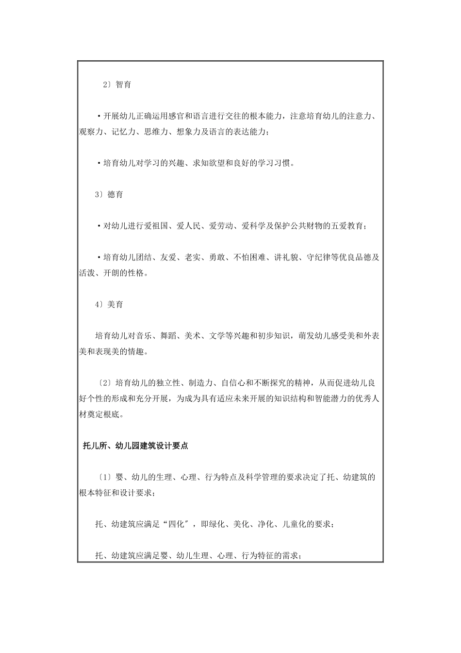 托儿所幼儿园建筑设计标准介绍_第2页