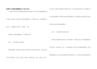 托福听力记录重点解题信息3大技巧分享
