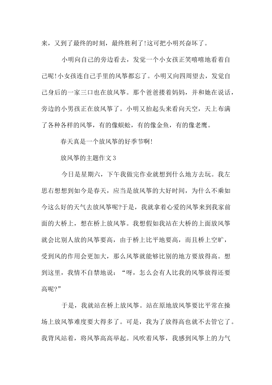 放风筝的主题_第3页