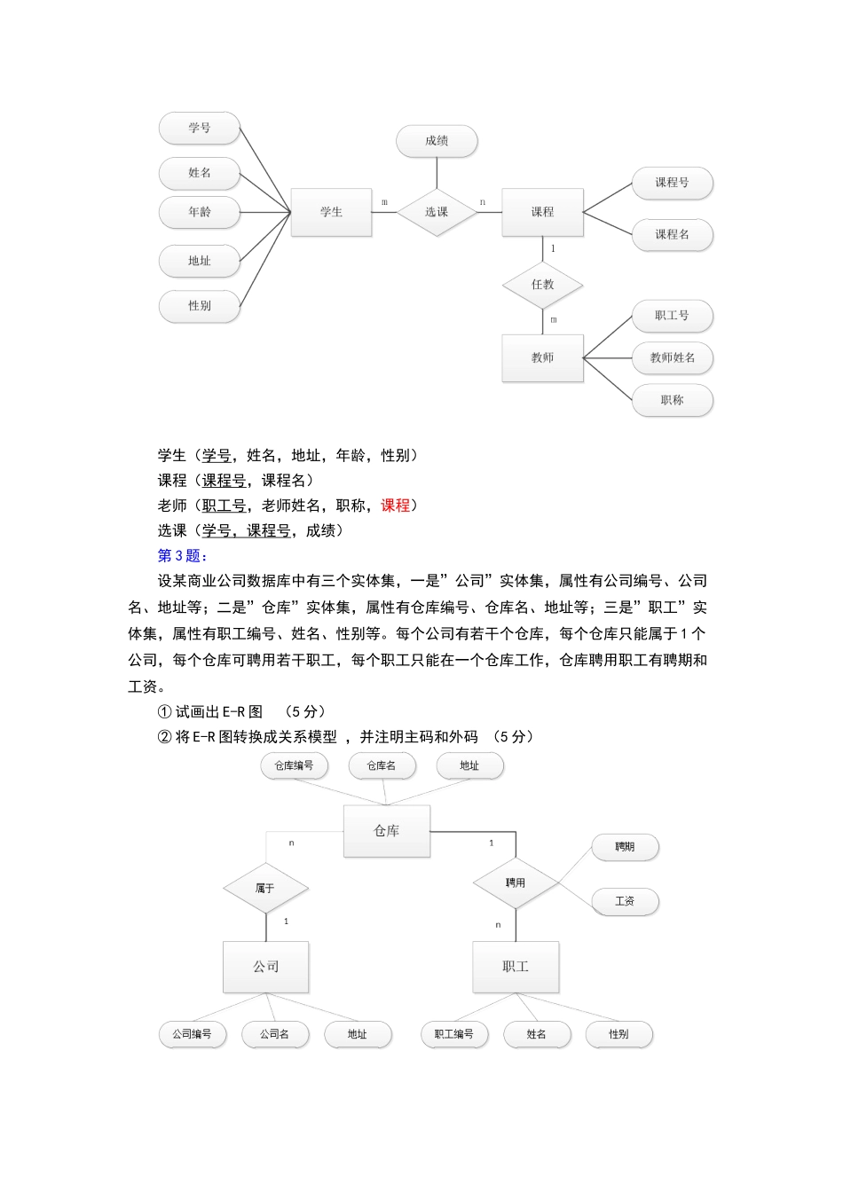 数据库个图练习题只有图_第2页