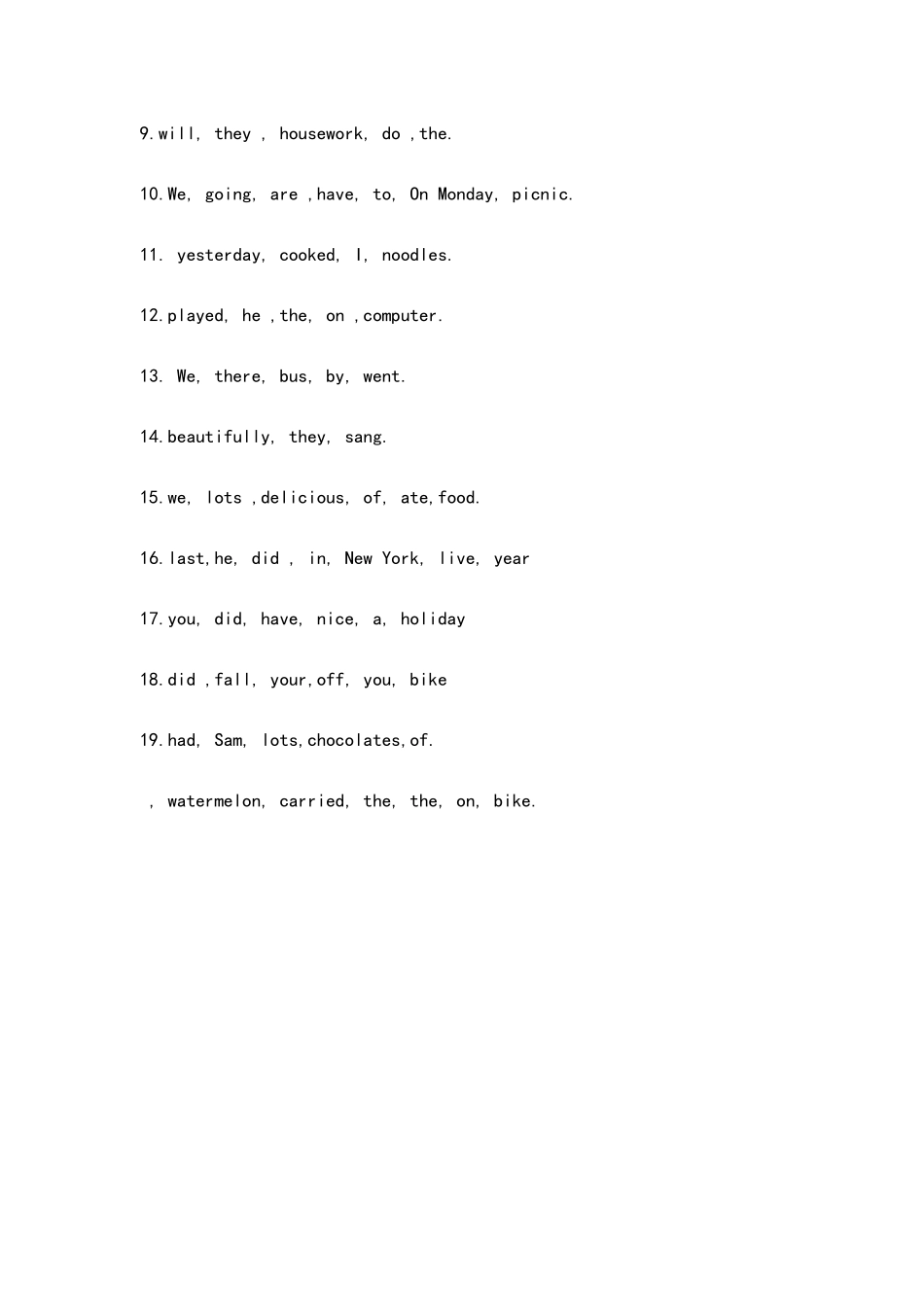 新标准四年级首字母填空_第3页