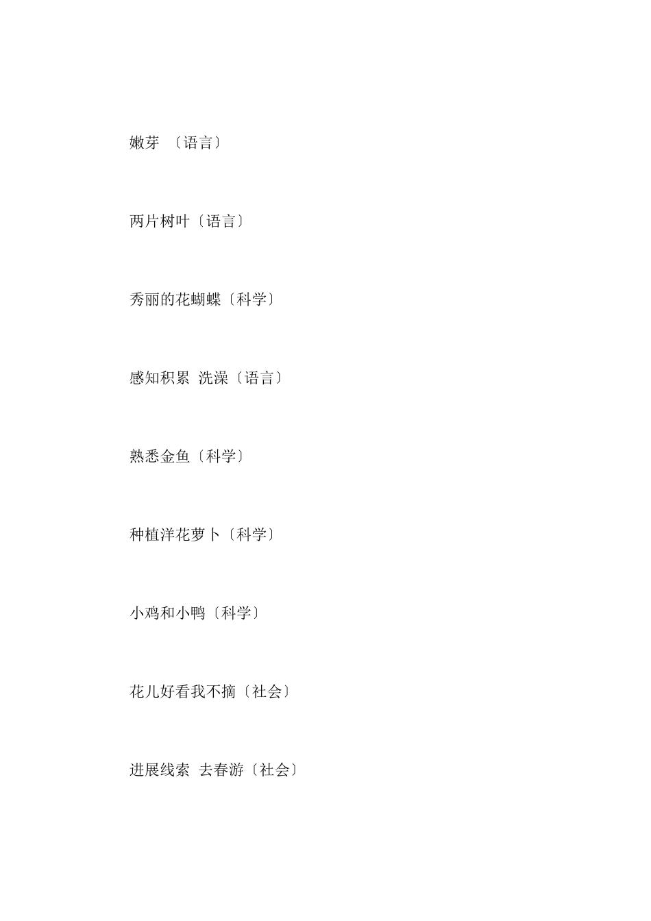 春天来了-幼儿园小班主题教案_第2页