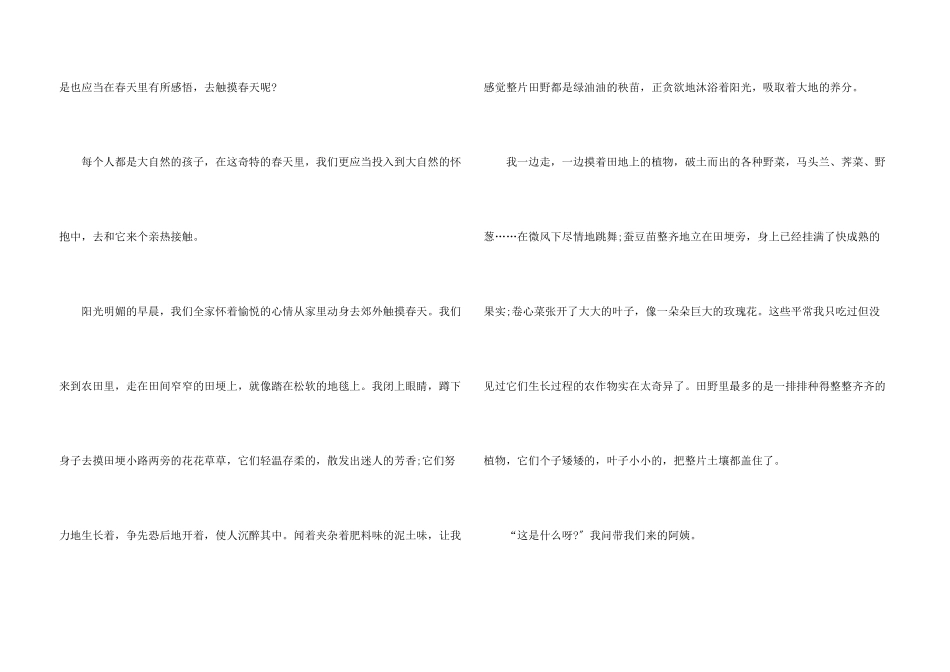 春天的风景话题_第3页