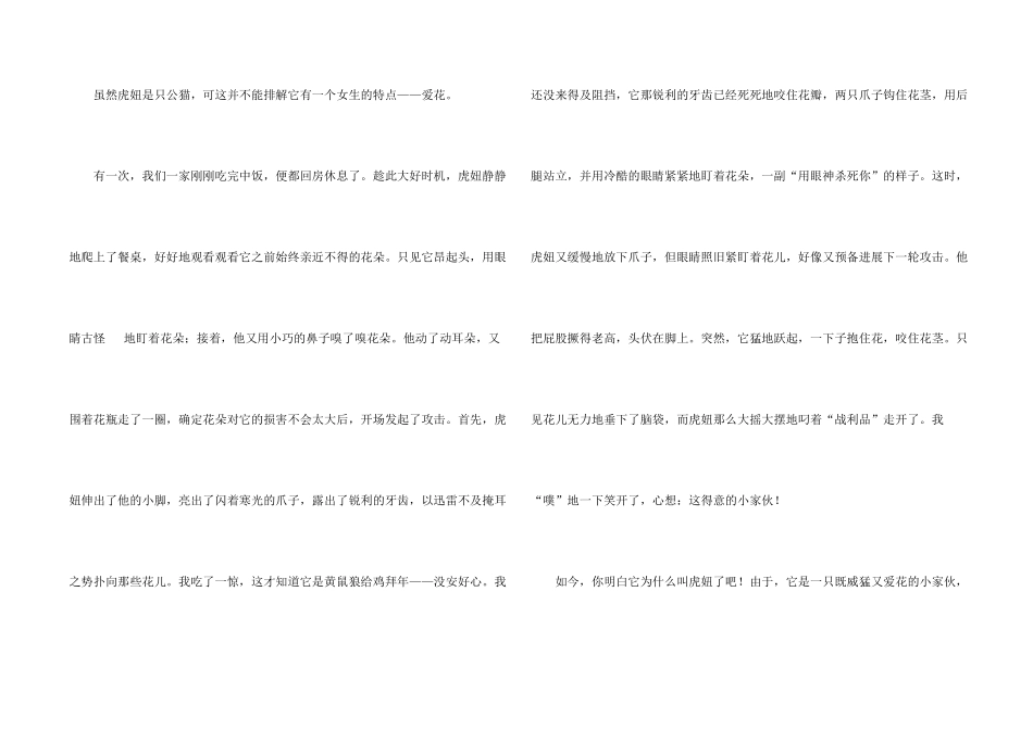 有关小猫五年级集合5篇_第2页