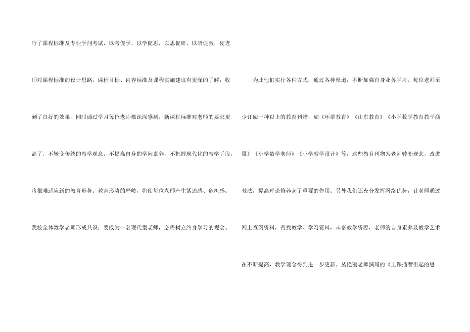 有关数学教学总结三篇_第2页