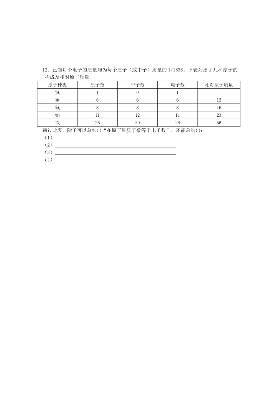 构成物质的基本微粒练习题_第2页