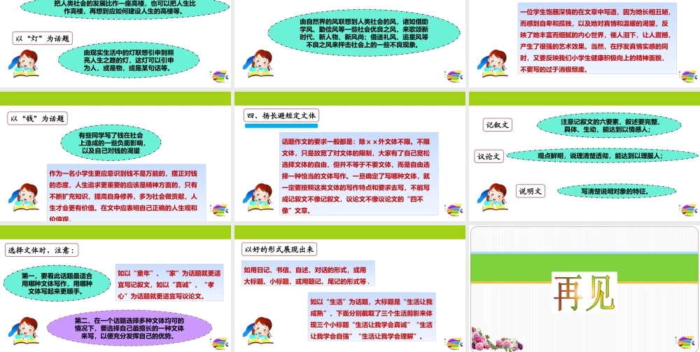 2025六年级小升初语文作文全辅导（27讲）-话题作文的写作技法 2课件