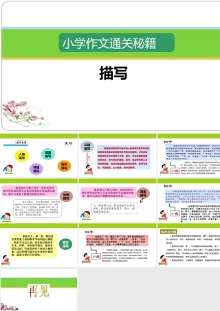 小学作文通关秘籍（35讲）-描写2 课件