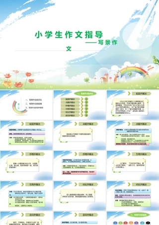小学作文通关秘籍（35讲）-写景作文2 课件