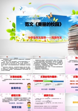 小学作文通关秘籍（35讲）-写景作文5 课件
