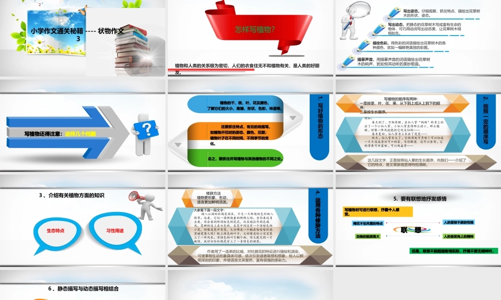 小学作文通关秘籍（35讲）-状物作文3 课件