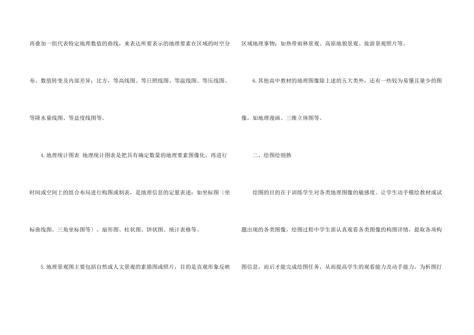 浅谈地理图像的学习程序的内容_第3页