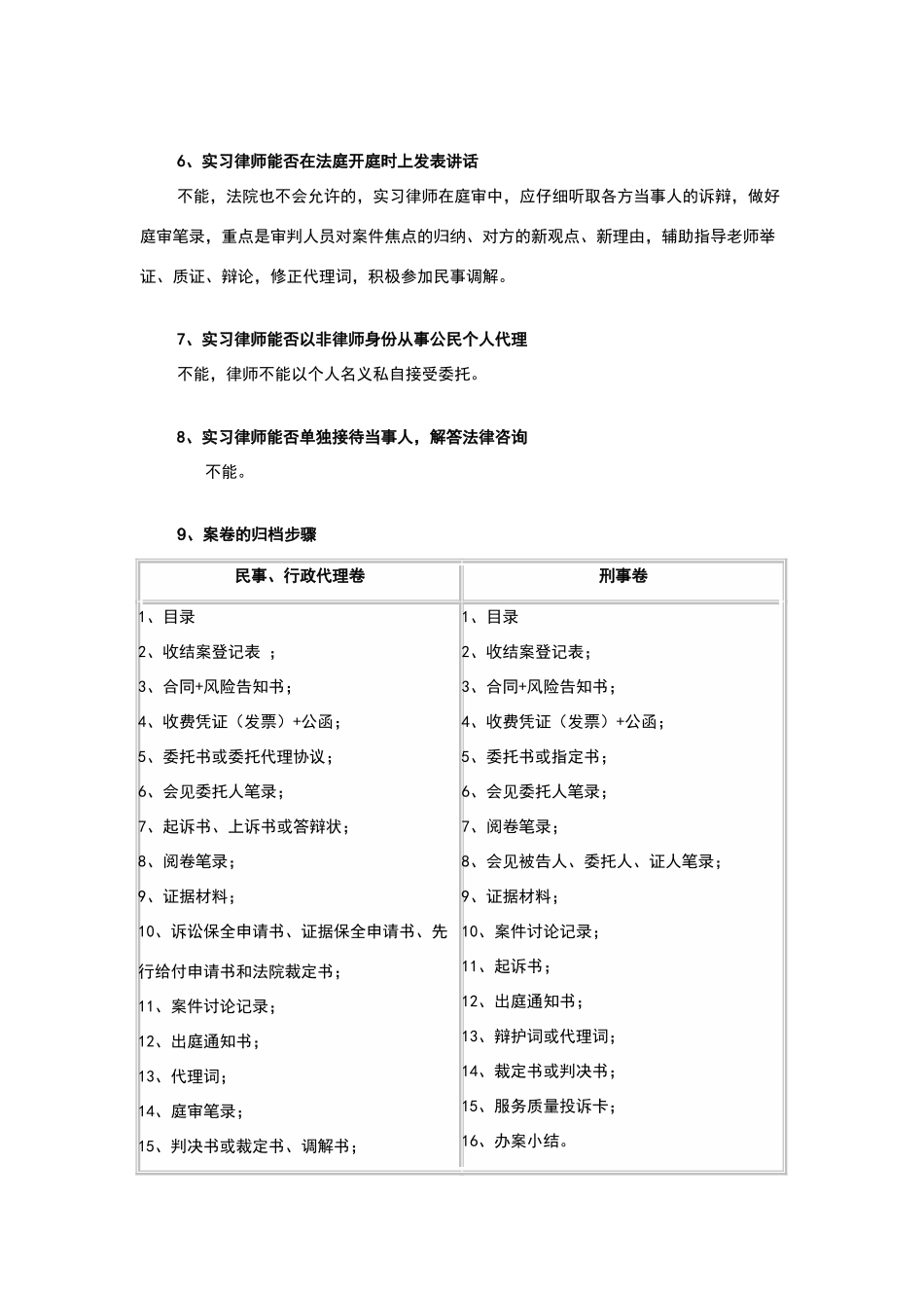 浙江实习律师面试考核问题集锦_第2页
