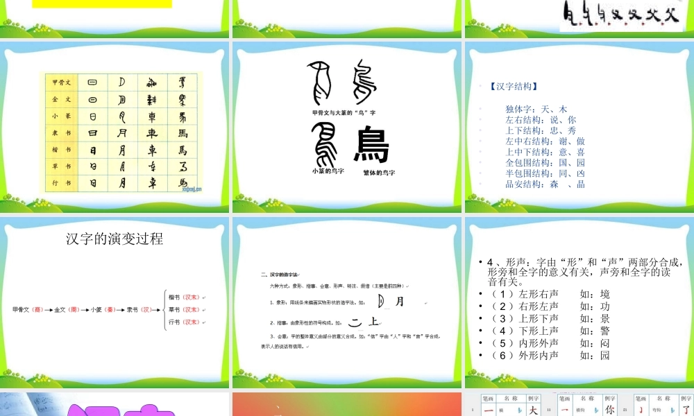 2025六年级小升初汉字总复习 课件