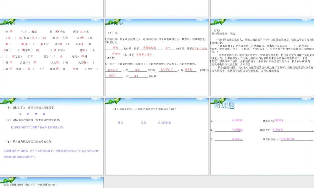 2025六年级小升初语文复习 课件(含答案)