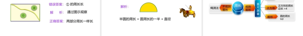小学六年级小升初数学知识点精讲课件（平面图形的周长）