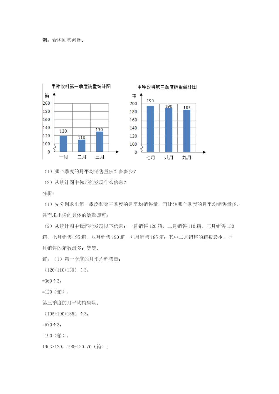 小学六年级小升初数学专题复习（23）统计表与统计图（典例精析+拔高训练）_第3页