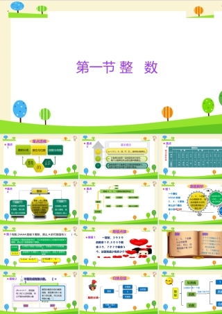 小学六年级一轮复习知识点精讲课件+整数