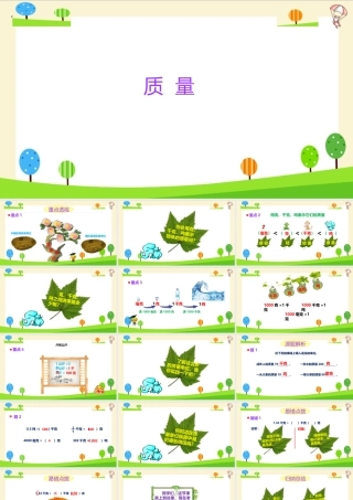 小学六年级一轮复习知识点精讲课件+质量