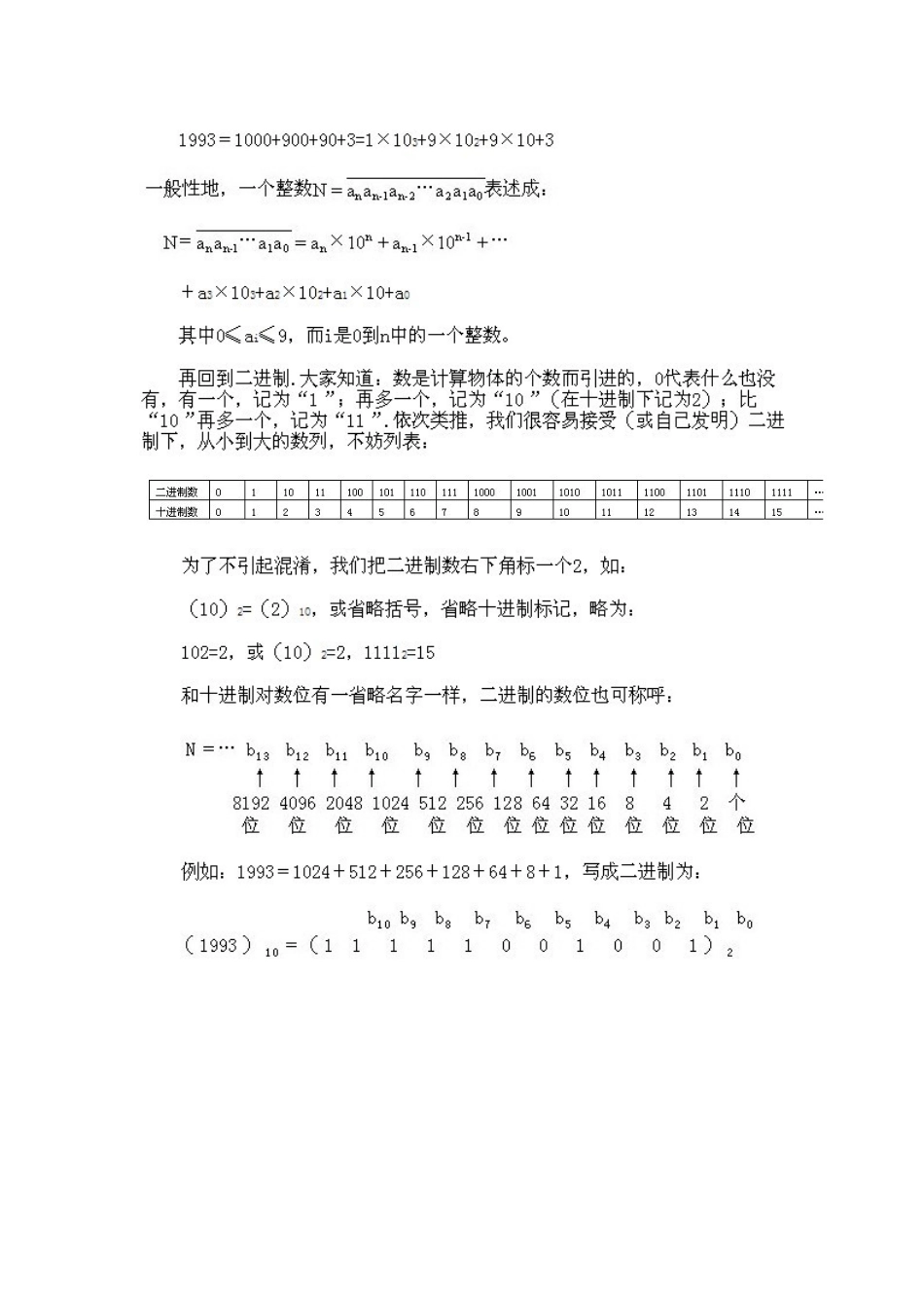 小学三年级下册数学奥数知识点讲解第14课《从数的二进制谈起》（习题附详解）_第2页
