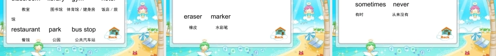 小学英语语法专题十八：PEP3-6年级词汇 课件