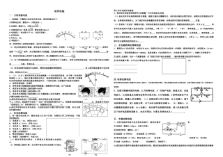 电学实验综合练习题含答案