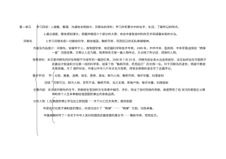 第一、二单元思维导图卢建红