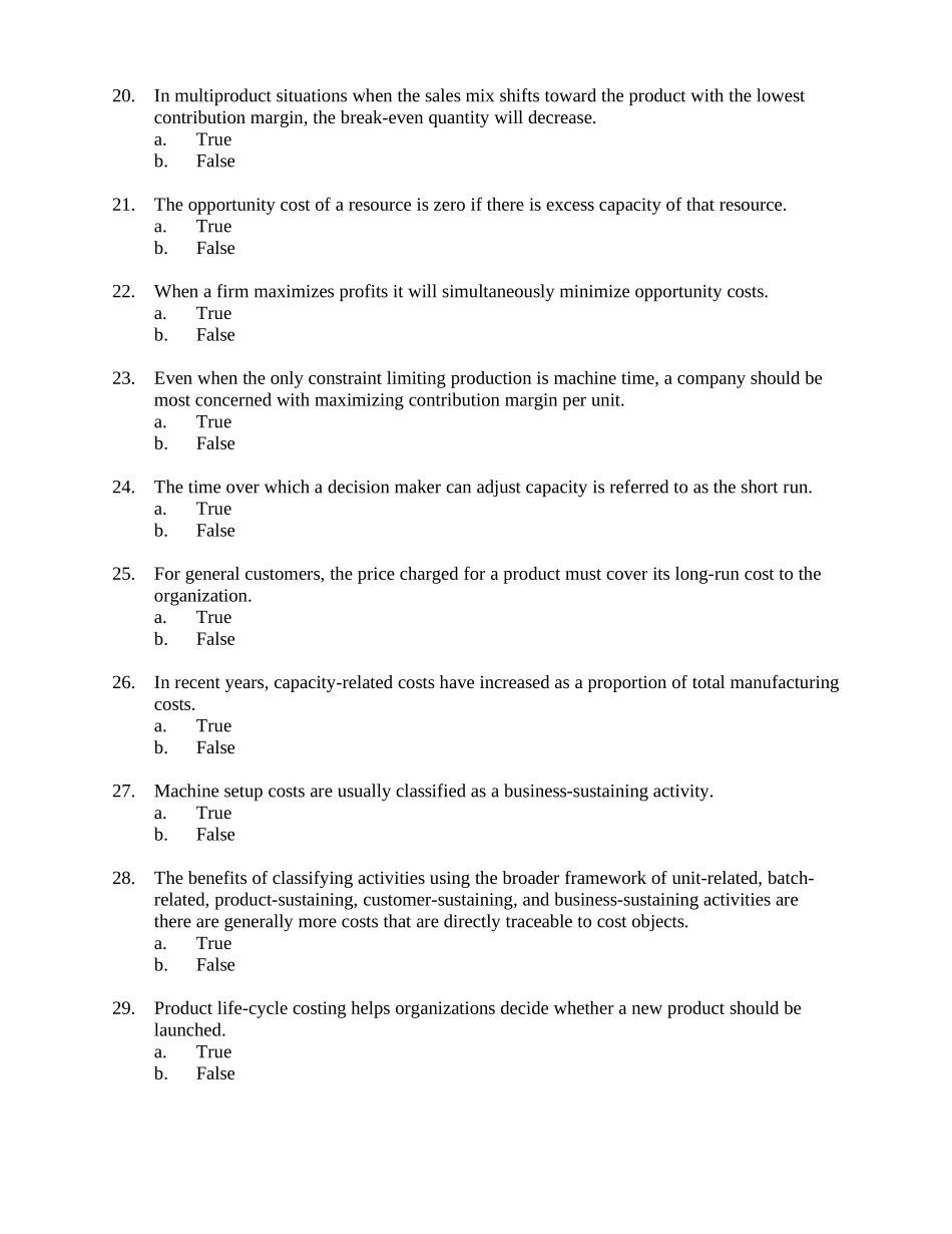 管理会计示范性双语课件习题02_第3页