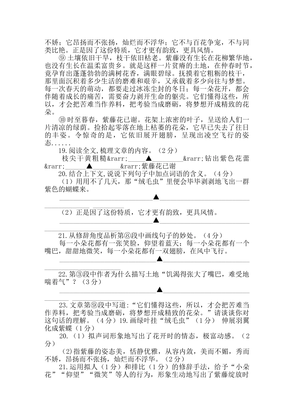 紫藤花开阅读答案_第2页