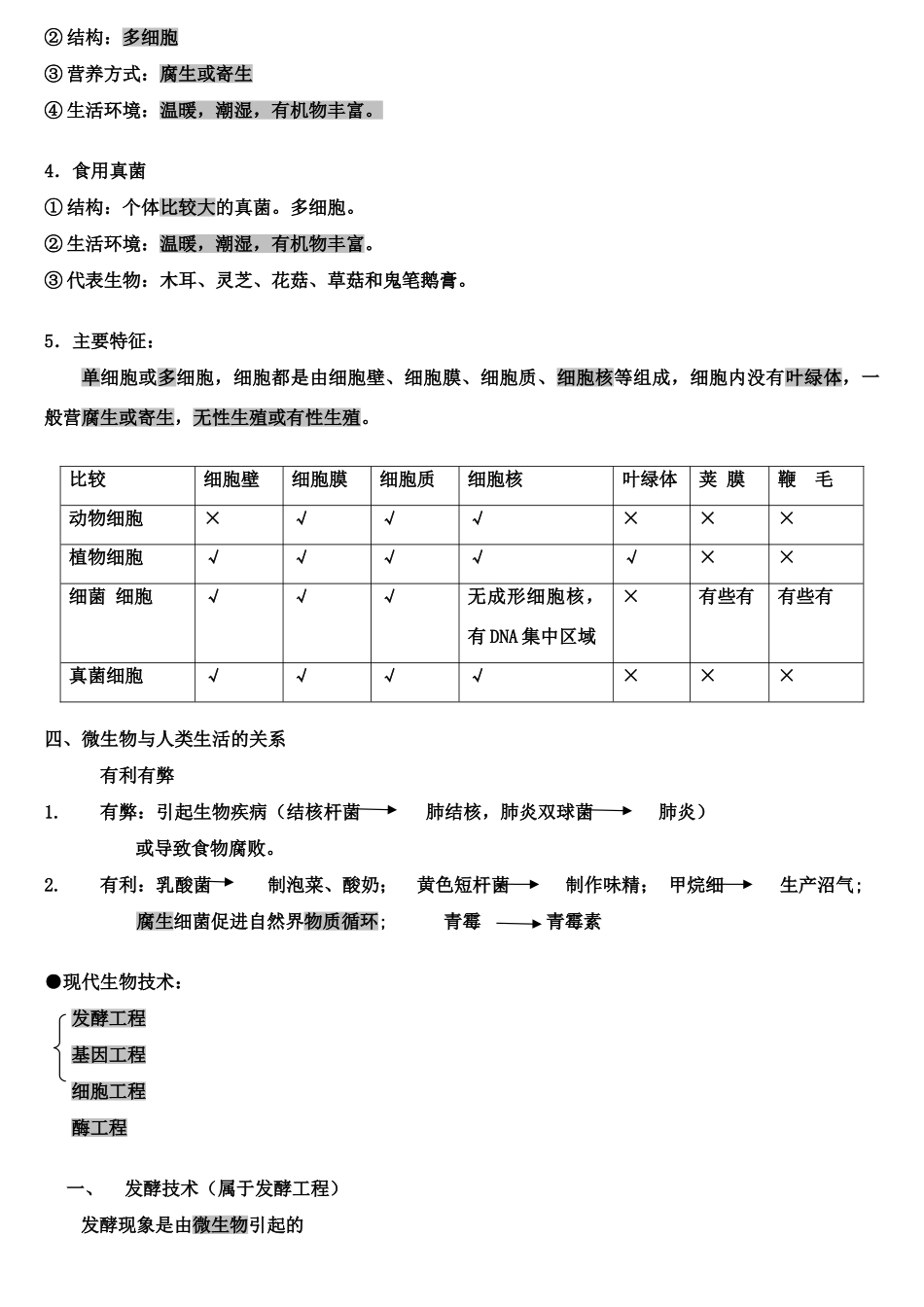 苏教版生物八下知识点总结_第2页