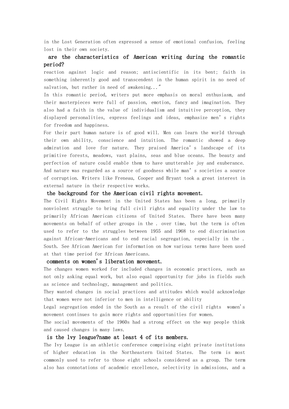 英美社会与文化试题参考答案_第3页