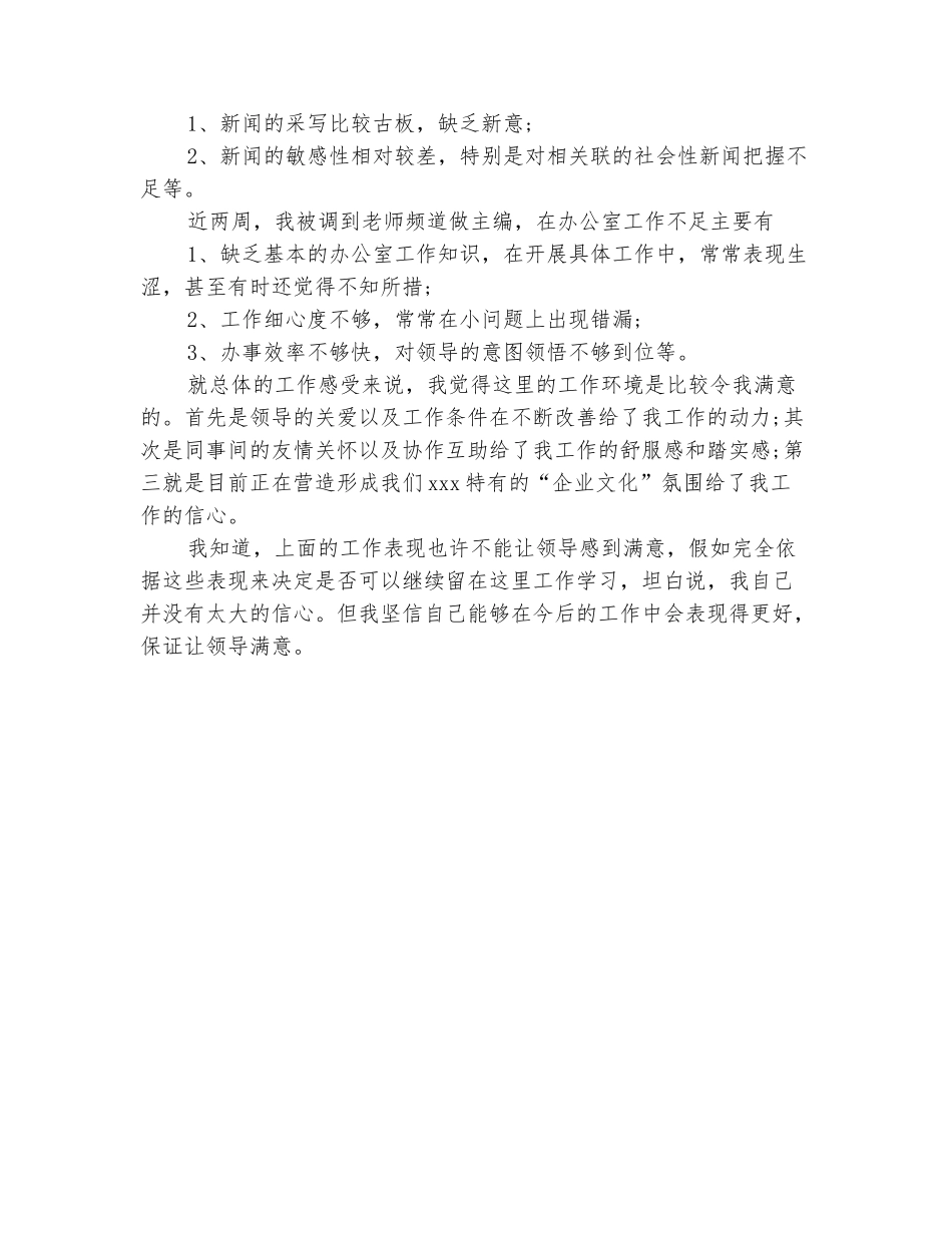 范本：2025年编辑试用期一份实习总结范文_第3页