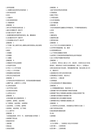 规培外科题库