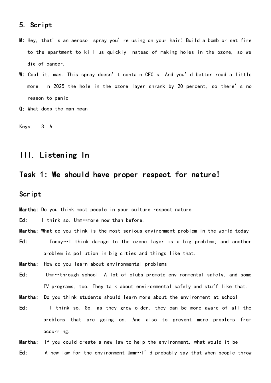 视听说III-原文和答案-Unit2_第2页