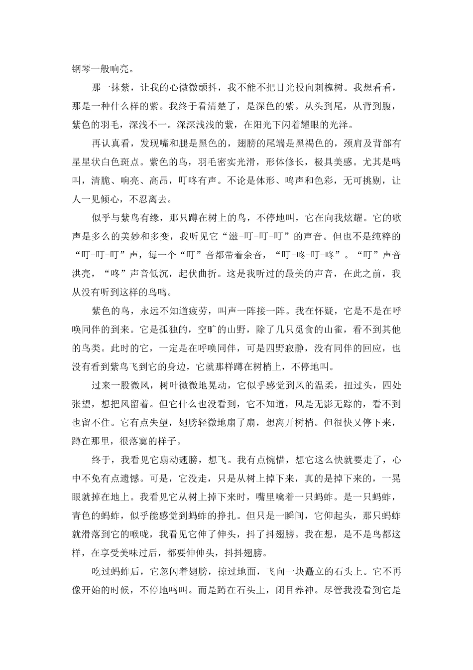 记忆里的那抹紫_第2页