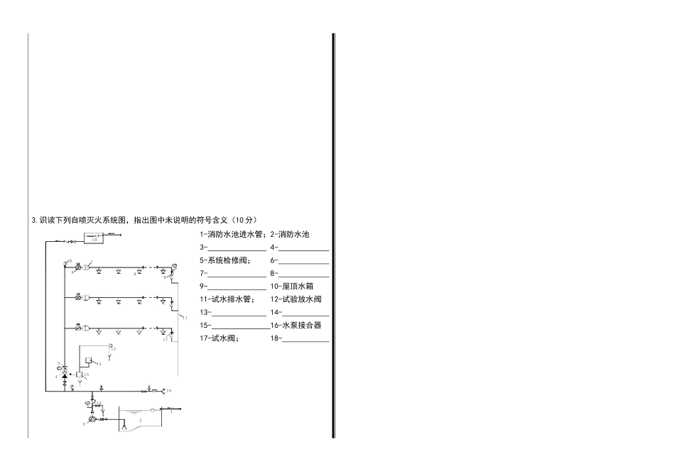 设备安装预算试卷_第3页