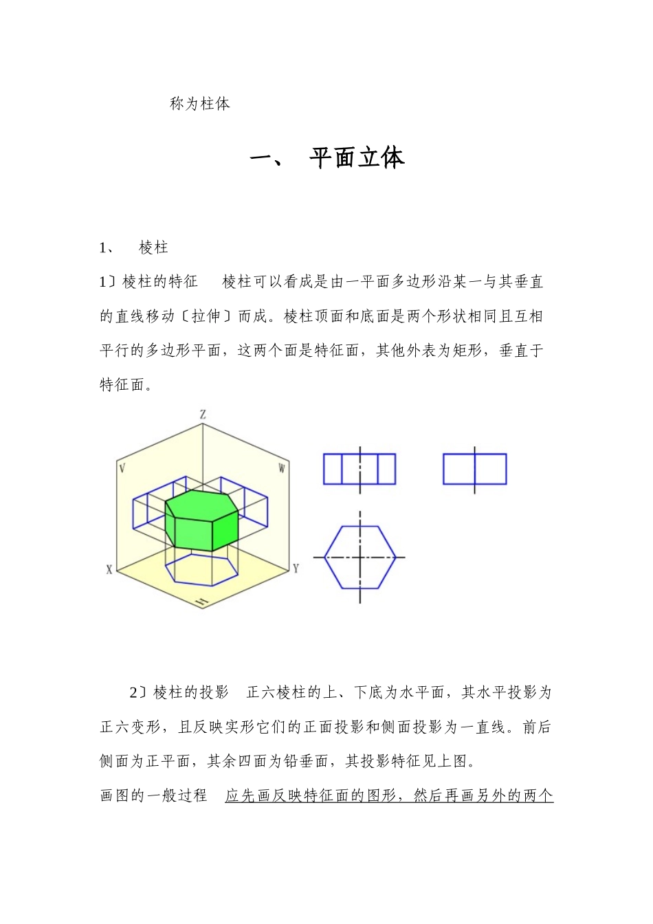 课题：机械制图--基本立体_第2页
