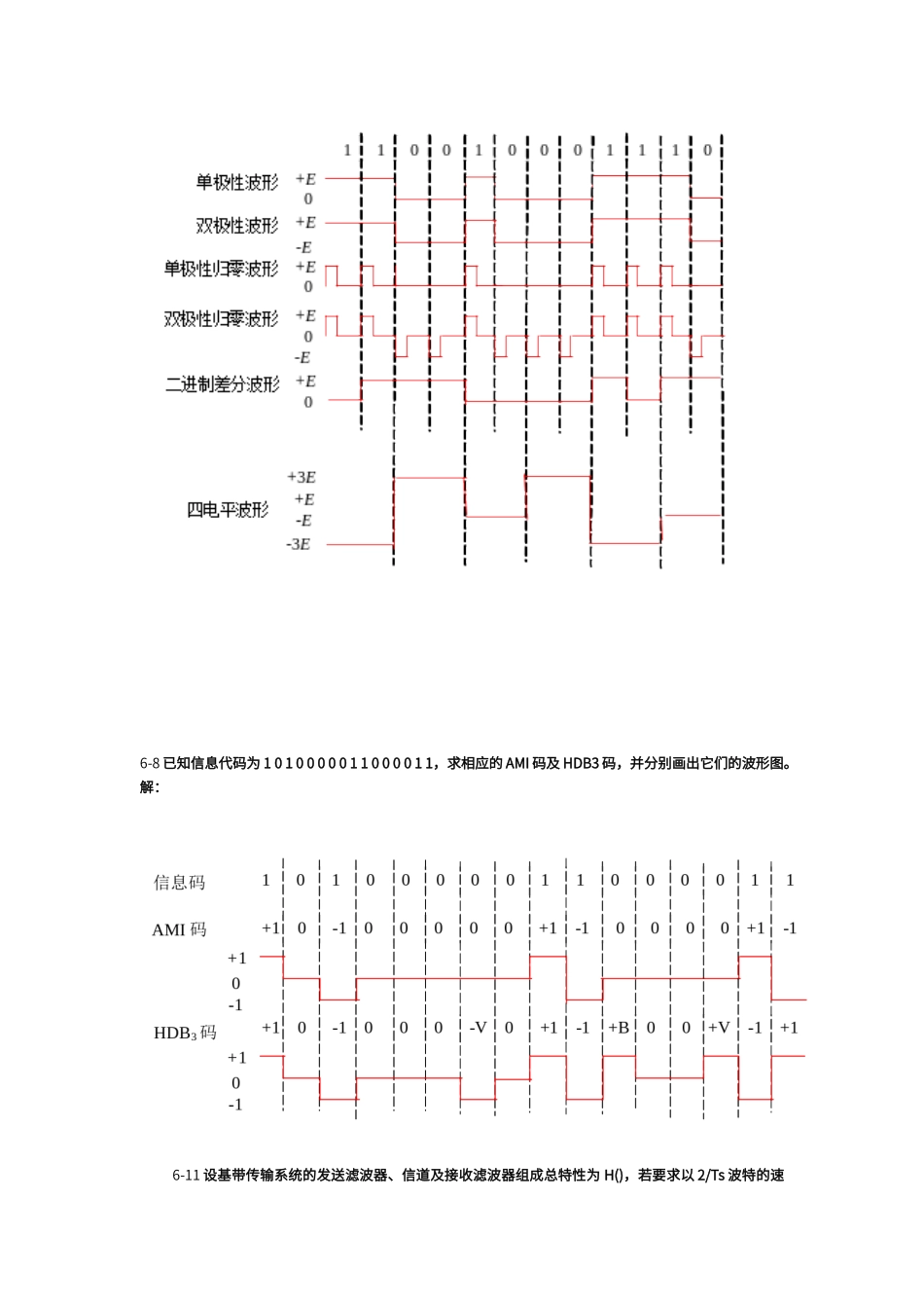 通信原理习题答案解析_第2页