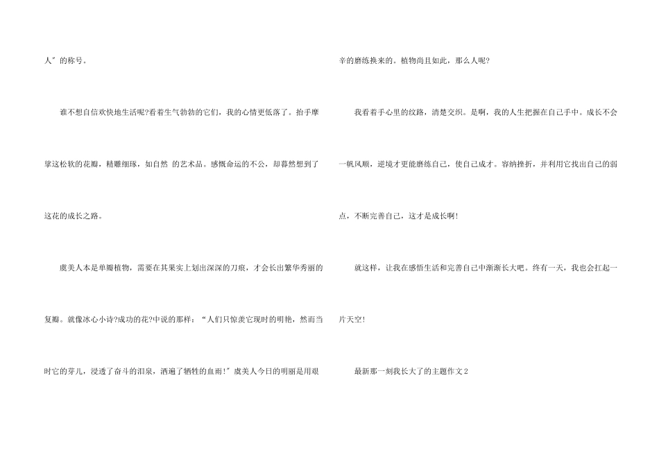 那一刻我长大了的主题_第2页