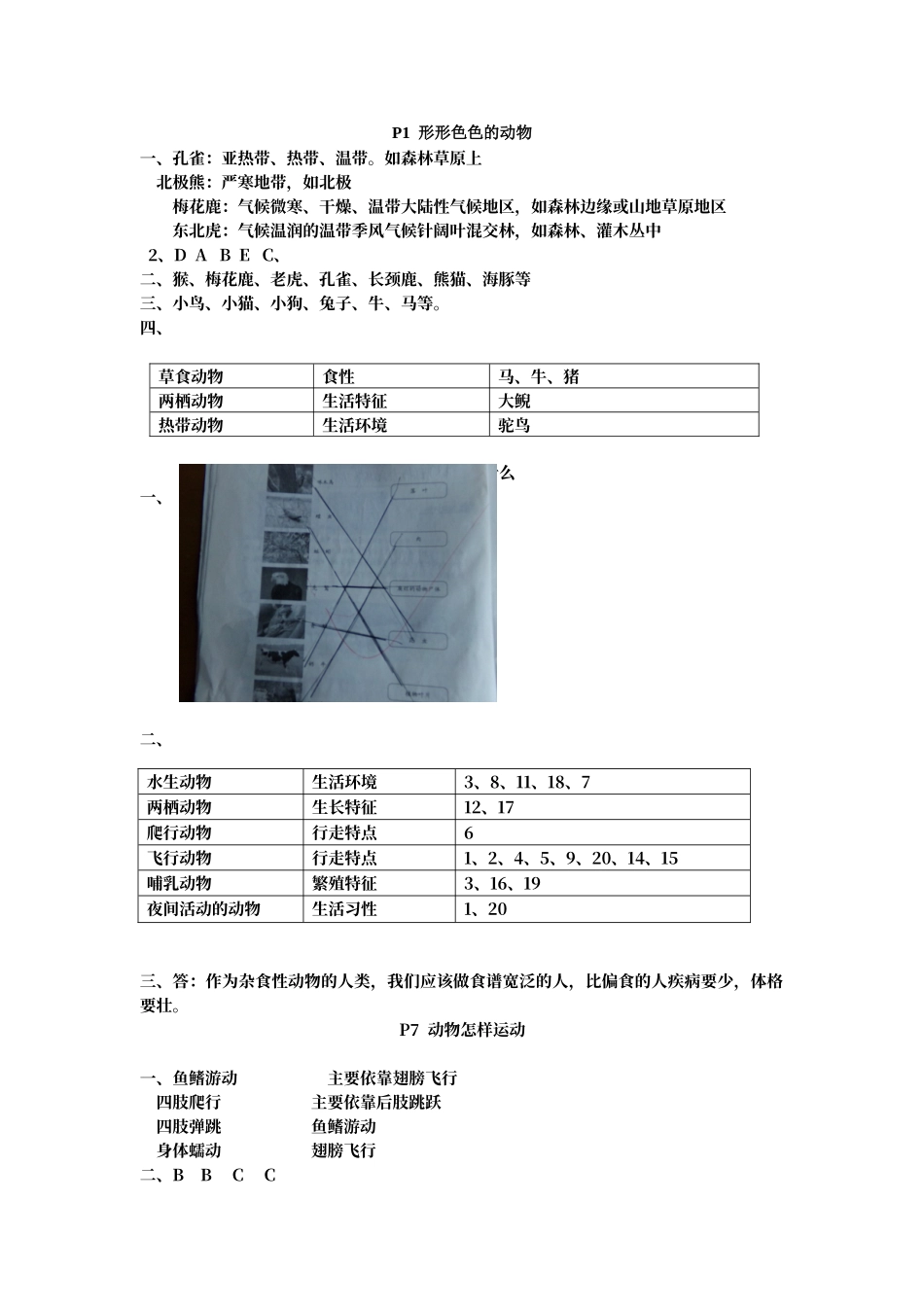 鄂教版五年级下册长江作业本答案_第1页