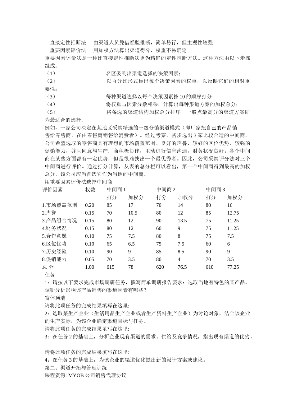 零售学实训练习二十题_第3页