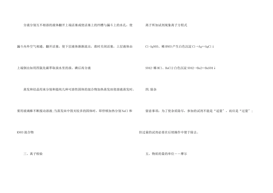 高一化学知识点总结_第3页